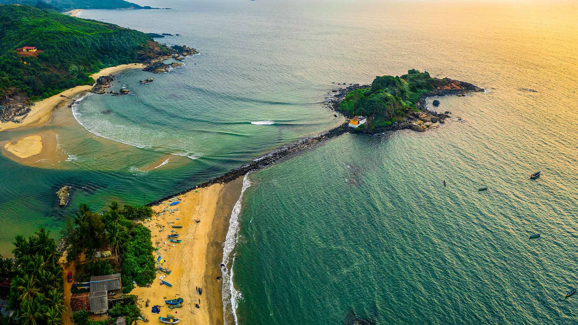 安科拉附近的加比特凯尼海滩，卡纳塔克邦，印度 (© Amith Nag Photography/Getty Images)