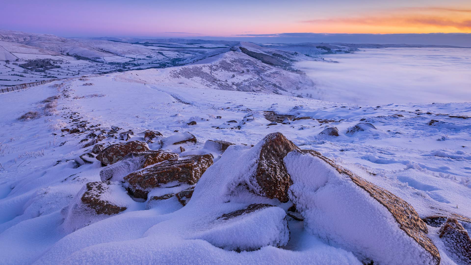 马姆托尔山，德比郡，英格兰 (© john finney photography/Getty Images)